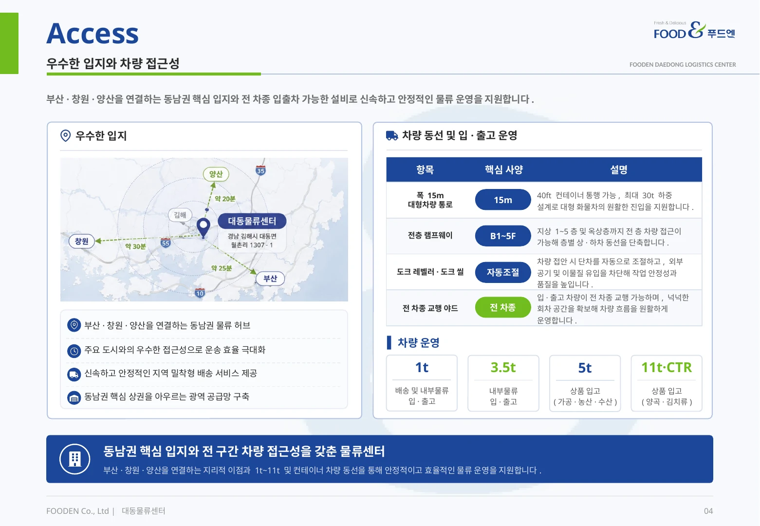 푸드엔 물류센터 3
